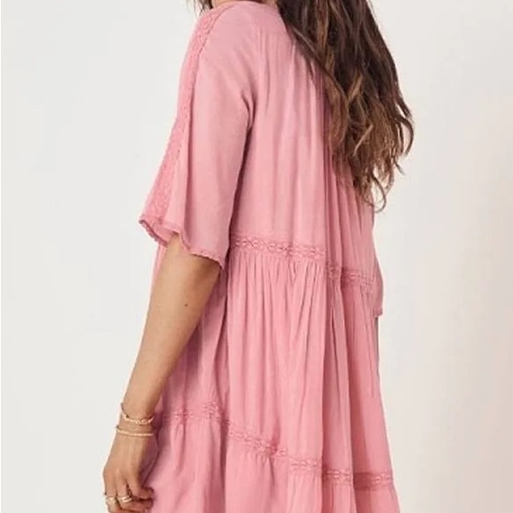 Spell Designs Harmony Tunic Dress Peony Size S - Picture 2 of 10